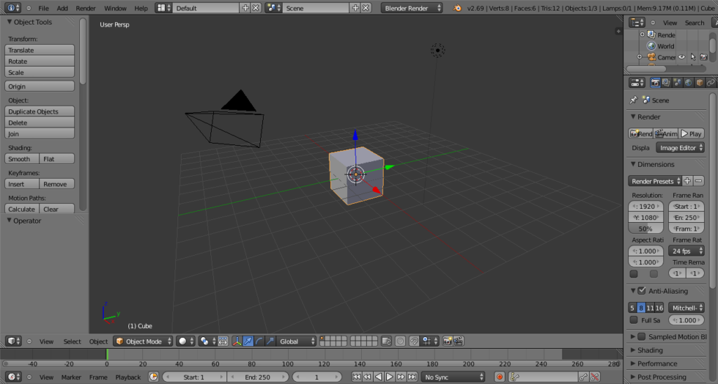 3d printing file preparation in Blender