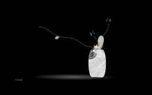 "Frosted" by Anca Ioviţă from Volume II of the "Diamond Dust (Poems From the Black Sea)" book series