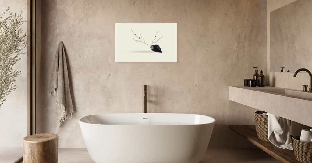 wall art prints with deep quotes, wall art for bathroom, deepness quotes, life quotes to live by, life quotes inspirational, life goals quotes, life changing quotes, concrete poetry, shape poem, visual poem, animal, nature, snail, seashells